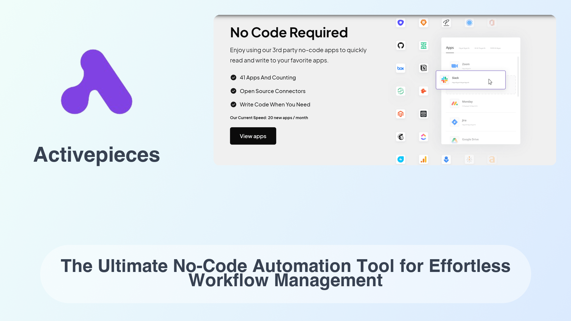 Activepieces: The Ultimate No-Code Automation Tool for Effortless Workflow Management