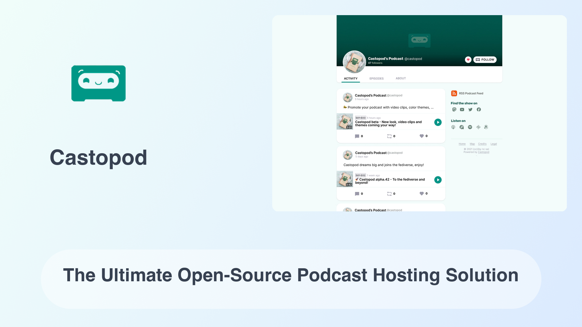 Castopod: The Ultimate Open-Source Podcast Hosting Solution