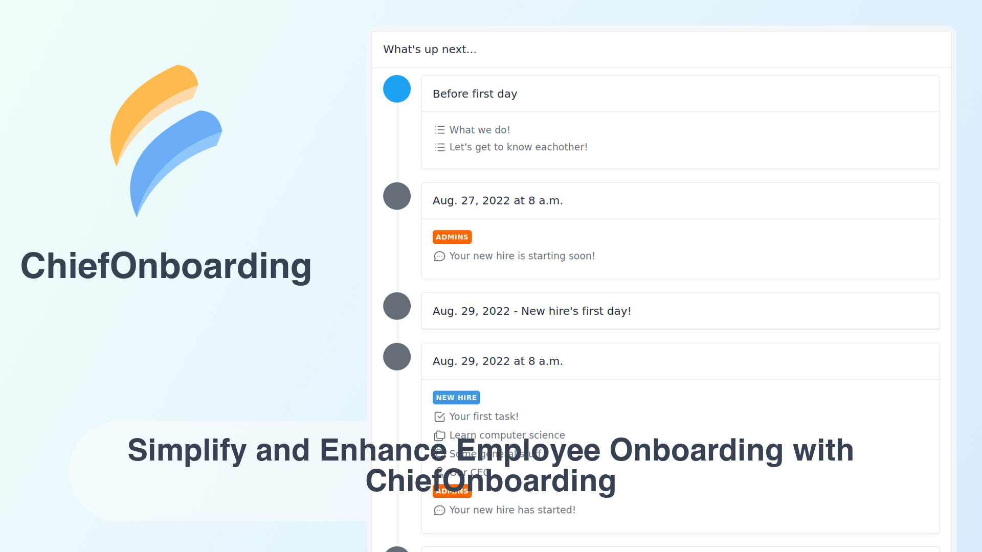 ChiefOnboarding: Simplify and Enhance Employee Onboarding with ChiefOnboarding