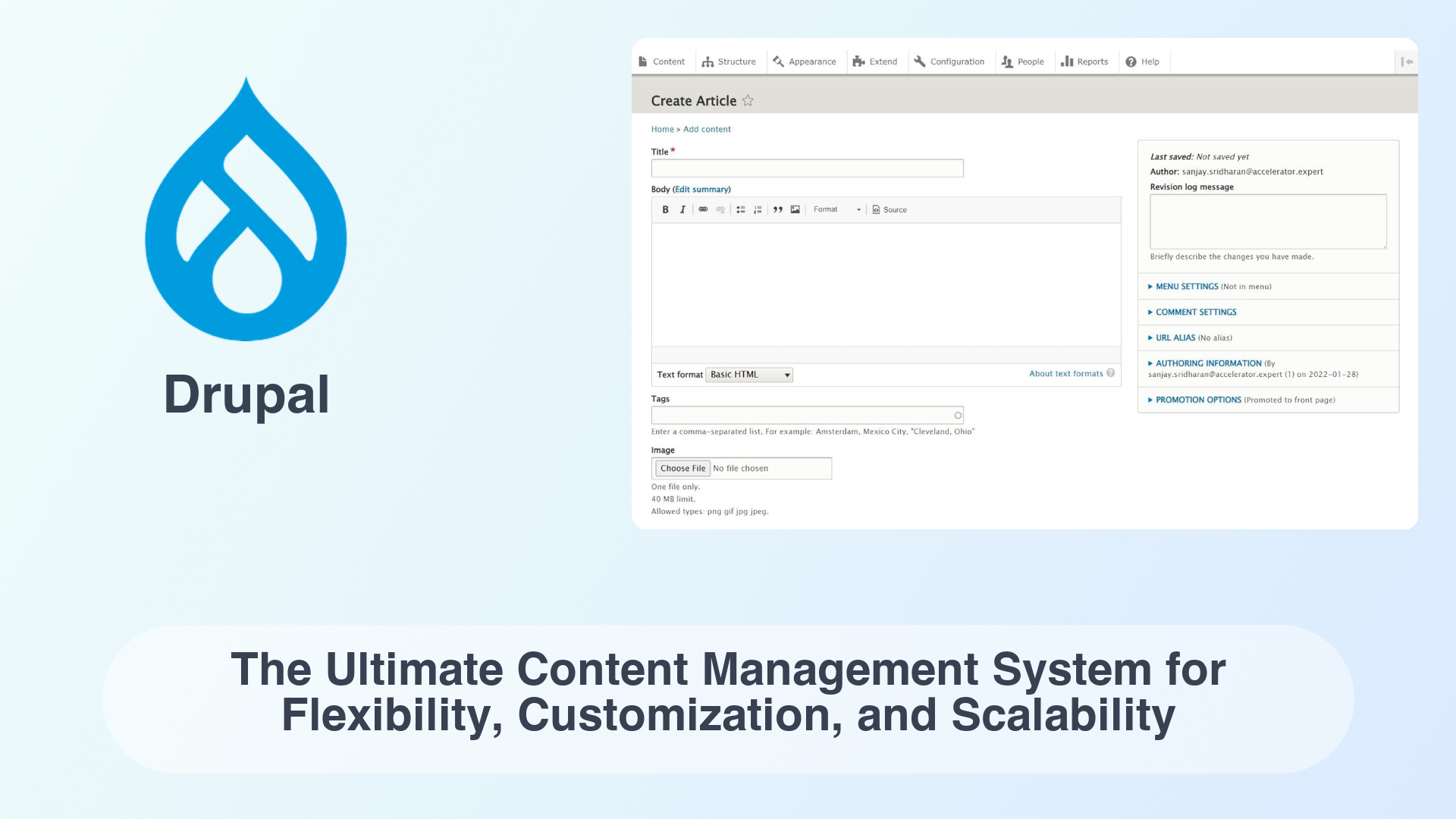 Drupal: The Ultimate Content Management System for Flexibility, Customization, and Scalability