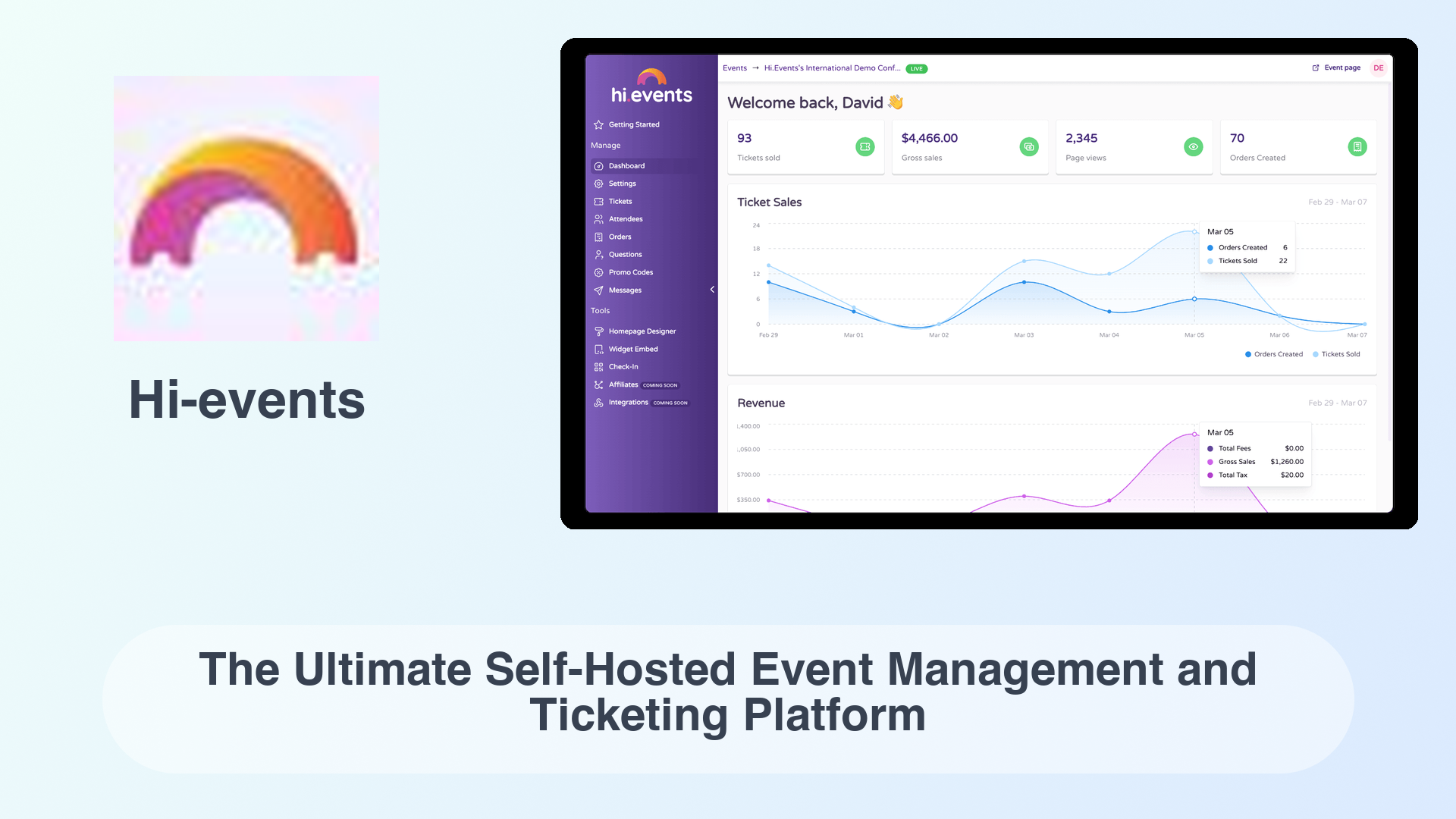 Hi-events: The Ultimate Self-Hosted Event Management and Ticketing Platform