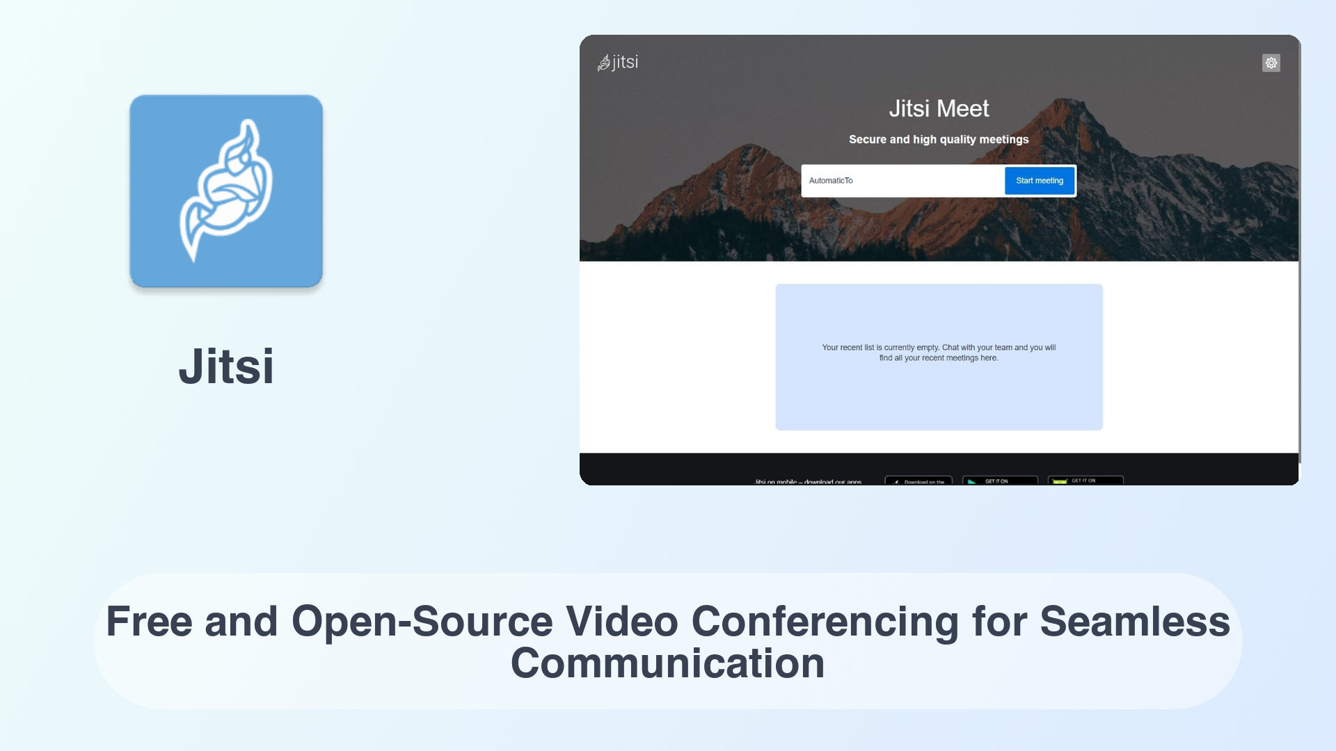 Jitsi: Free and Open-Source Video Conferencing for Seamless Communication