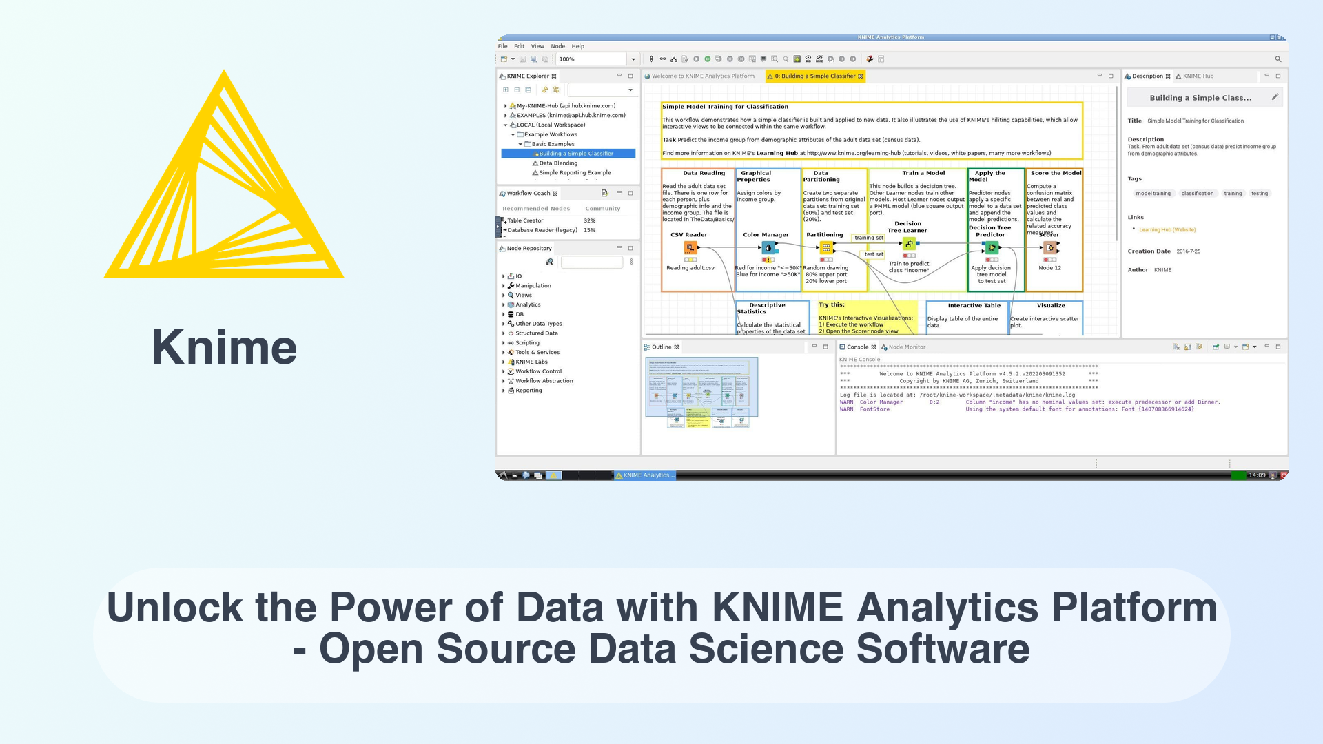 Knime: Unlock the Power of Data with KNIME Analytics Platform - Open Source Data Science Software