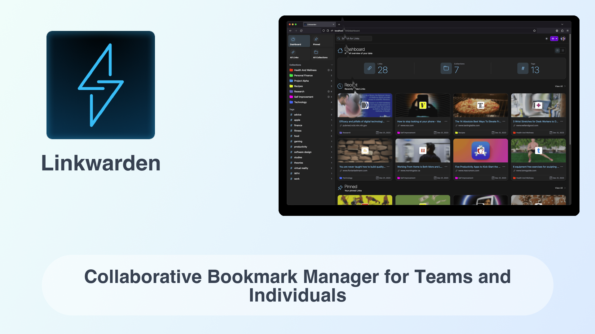 Linkwarden: Collaborative Bookmark Manager for Teams and Individuals