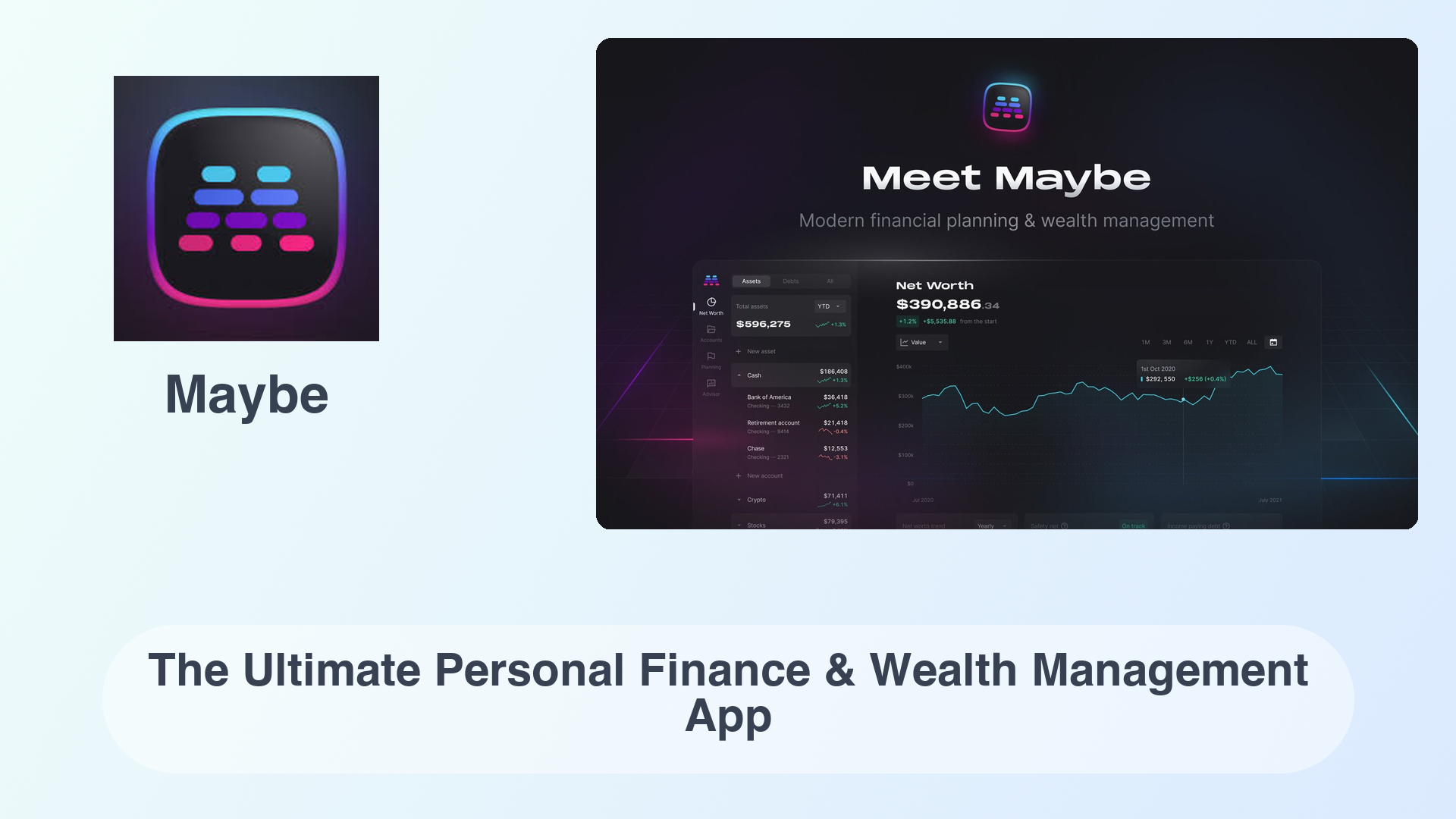 Maybe: The Ultimate Personal Finance & Wealth Management App