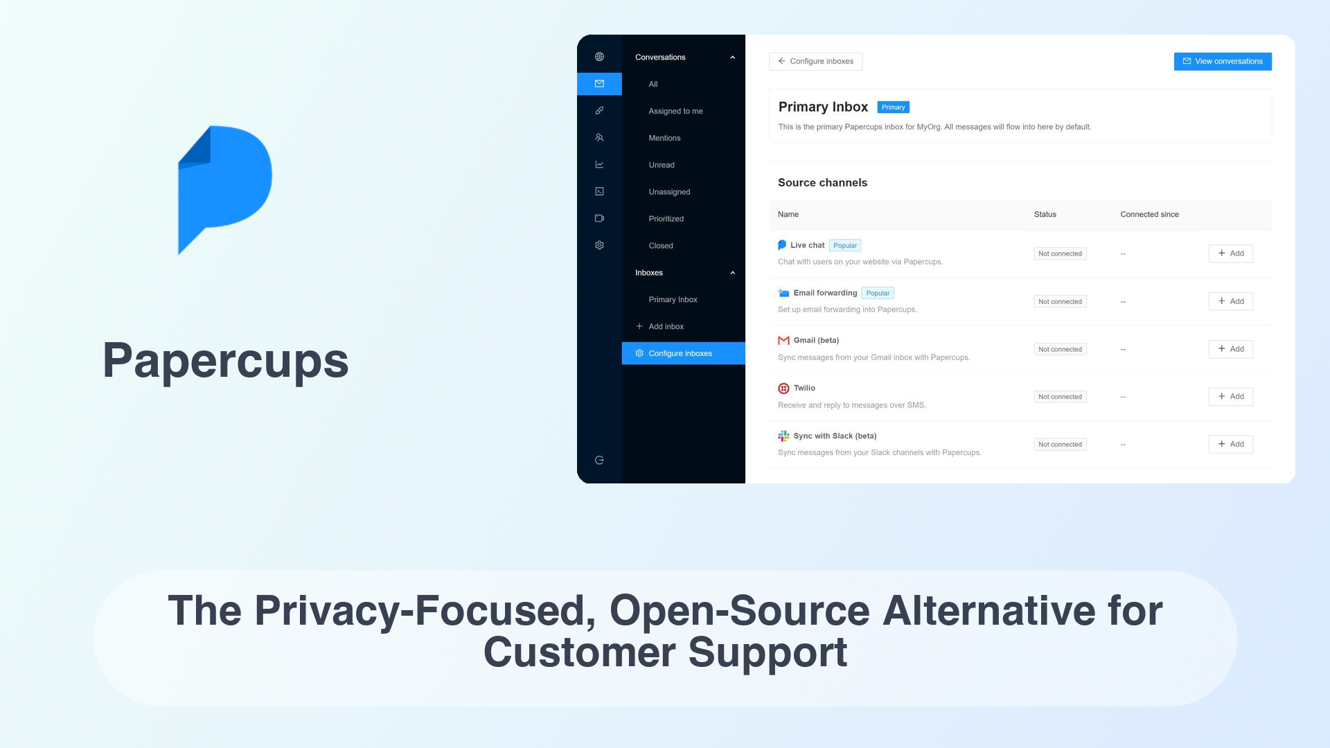 Papercups: The Privacy-Focused, Open-Source Alternative for Customer Support