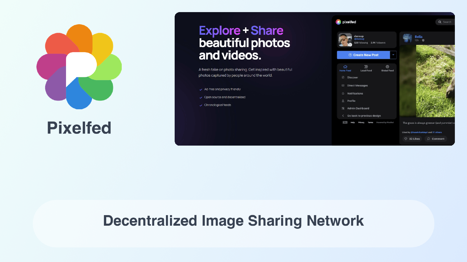 Pixelfed: Decentralized Image Sharing Network | OctaByte Blog