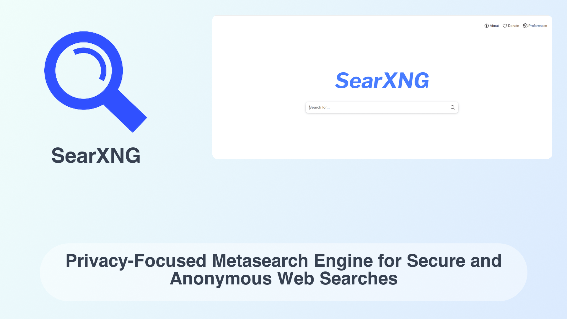 SearXNG: Privacy-Focused Metasearch Engine for Secure and Anonymous Web Searches