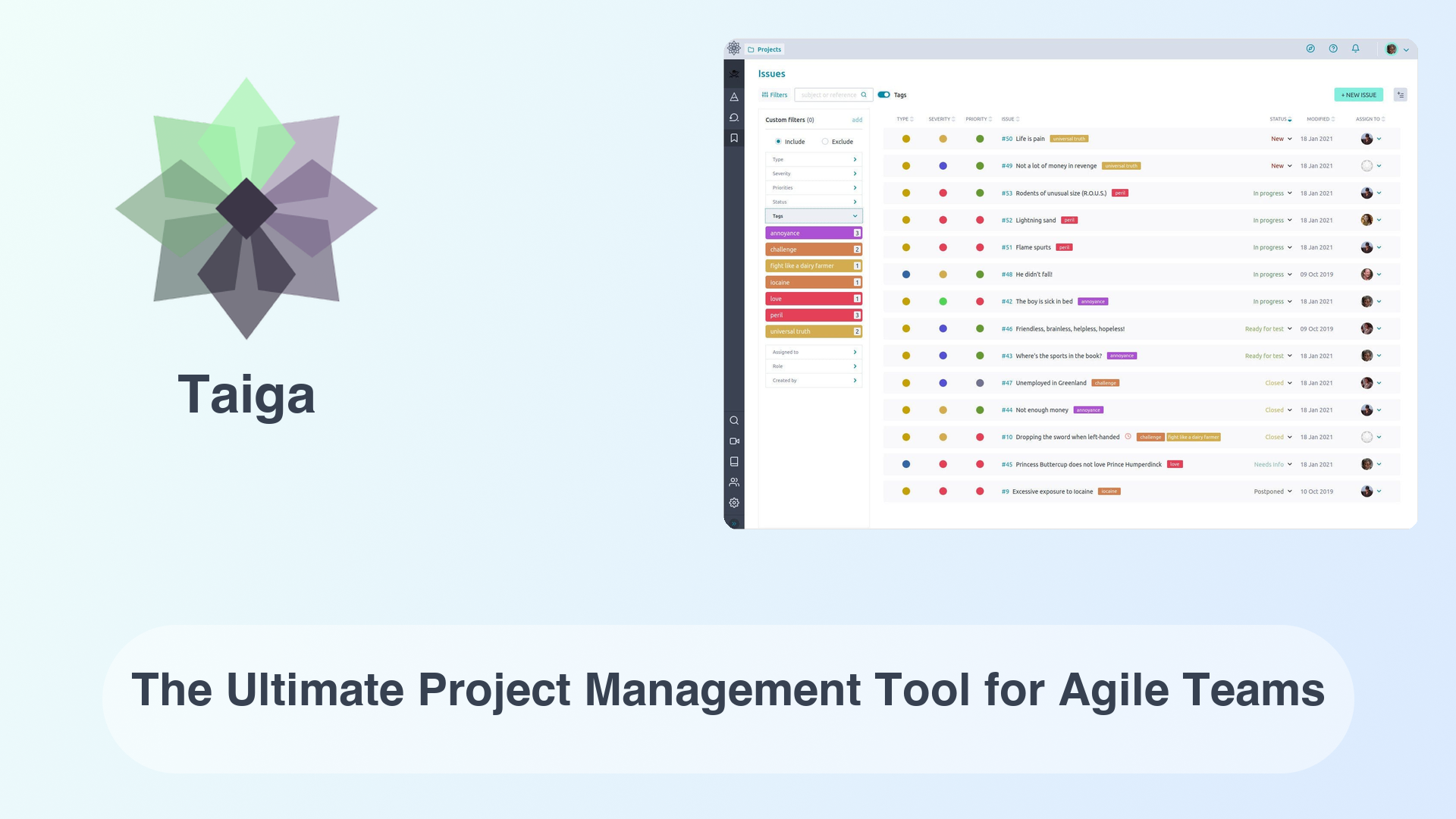 Taiga: The Ultimate Project Management Tool for Agile Teams