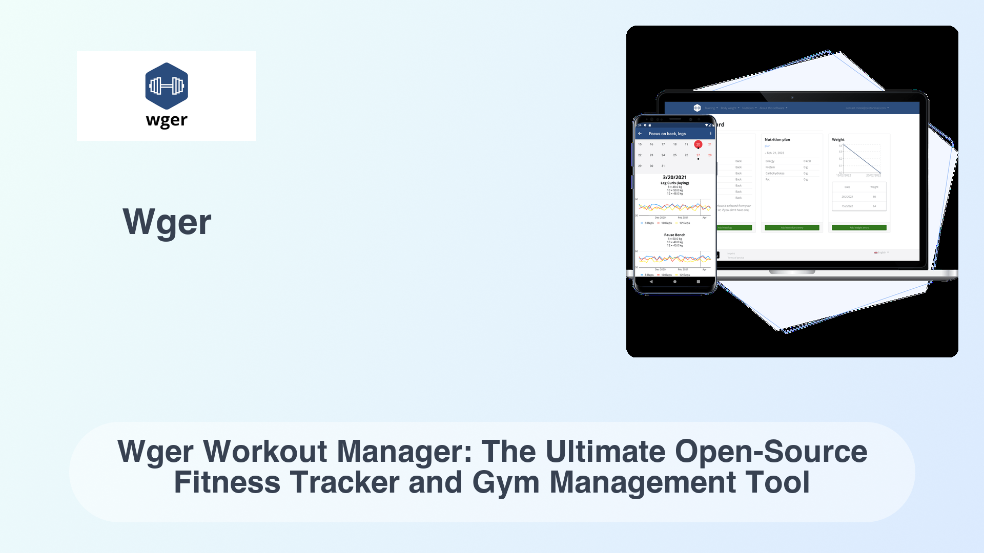 Wger: Wger Workout Manager: The Ultimate Open-Source Fitness Tracker and Gym Management Tool