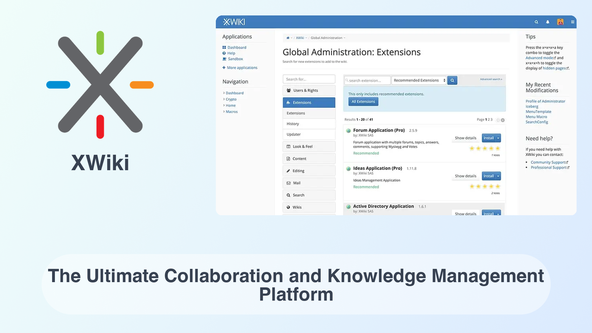 XWiki: The Ultimate Collaboration and Knowledge Management Platform