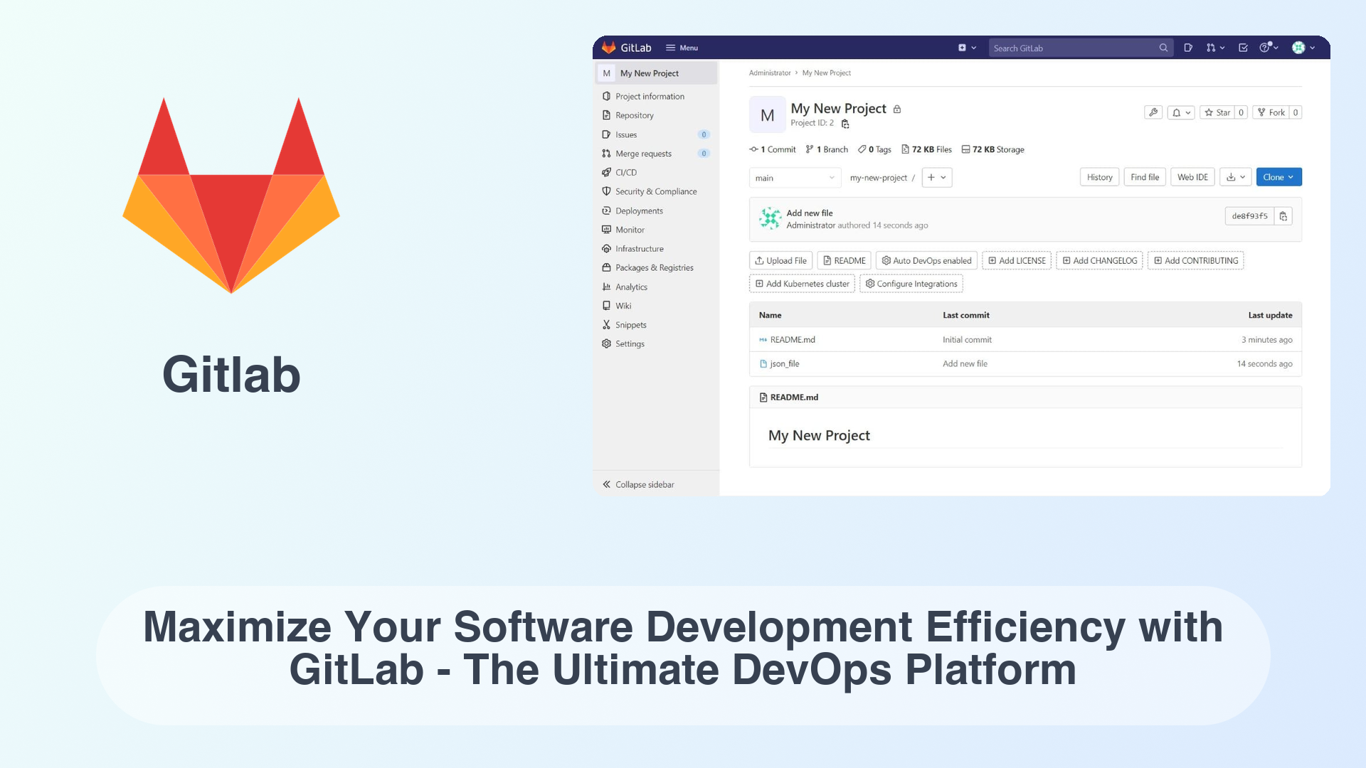 Gitlab: Maximize Your Software Development Efficiency with GitLab - The Ultimate DevOps Platform