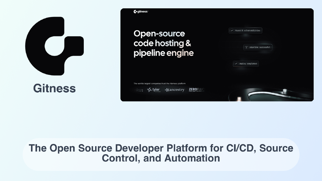 Gitness: The Open Source Developer Platform for CI/CD, Source Control ...