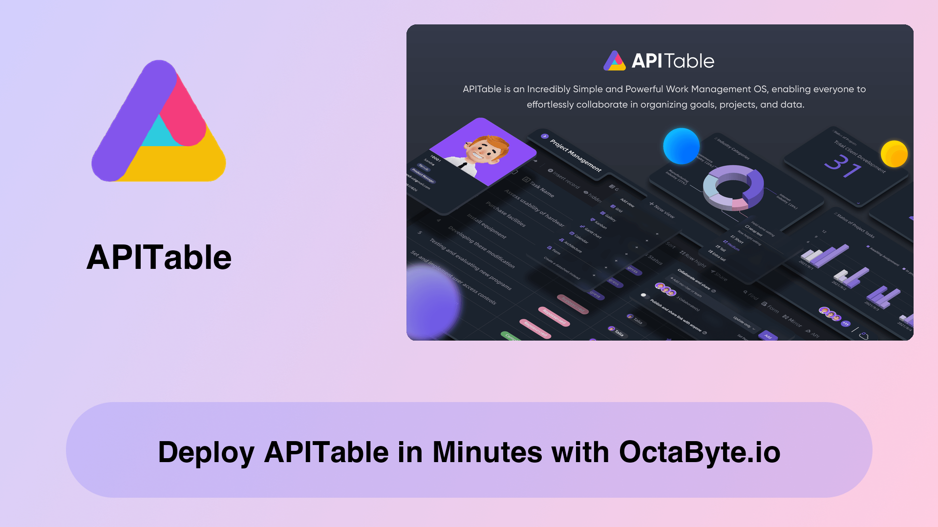 Deploy APITable in Minutes with OctaByte.io