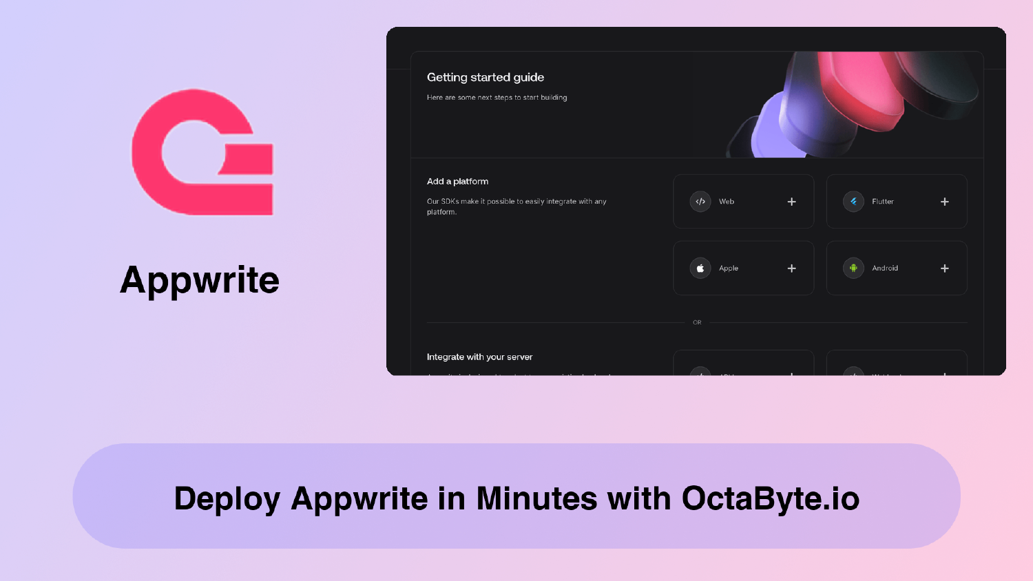 Deploy Appwrite in Minutes with OctaByte.io | OctaByte Blog