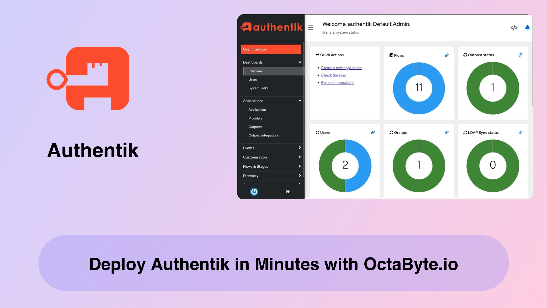 Deploy Authentik in Minutes with OctaByte.io