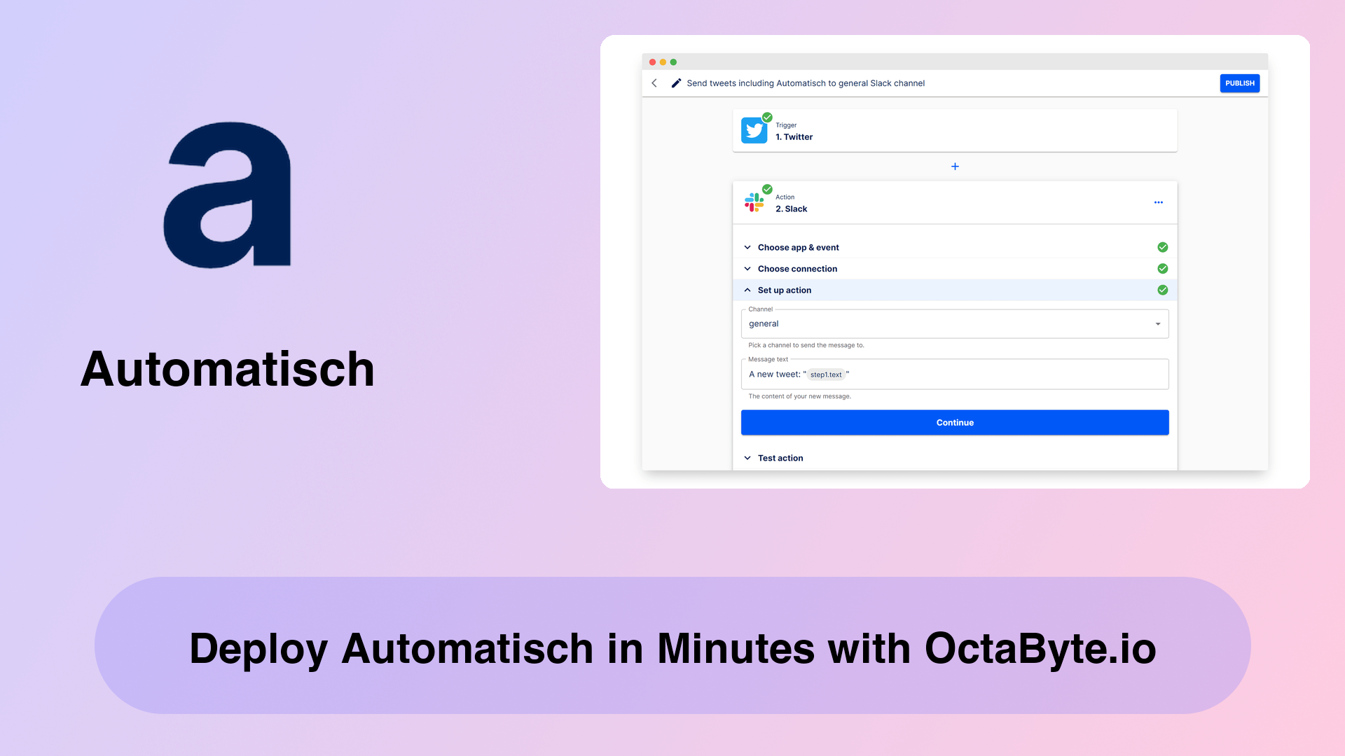 Deploy Automatisch in Minutes with OctaByte.io