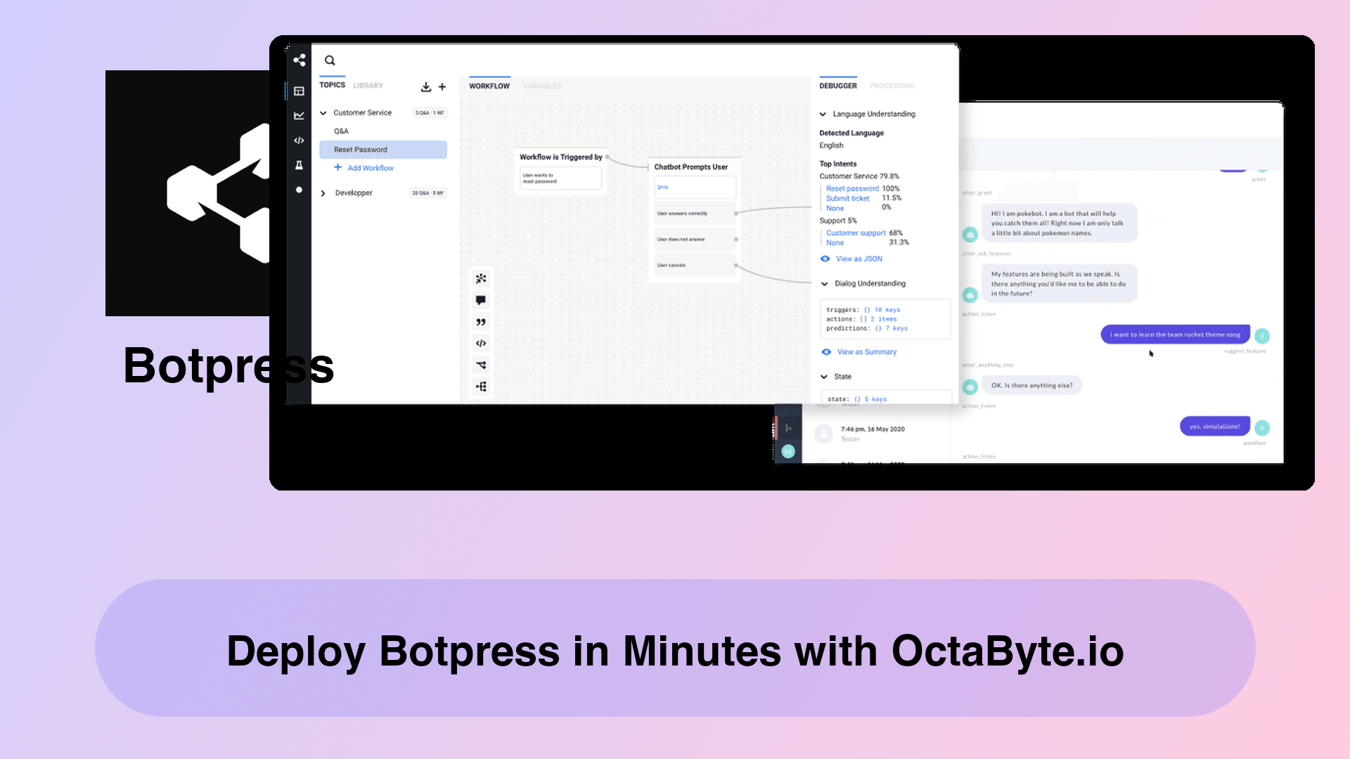 Deploy Botpress in Minutes with OctaByte.io