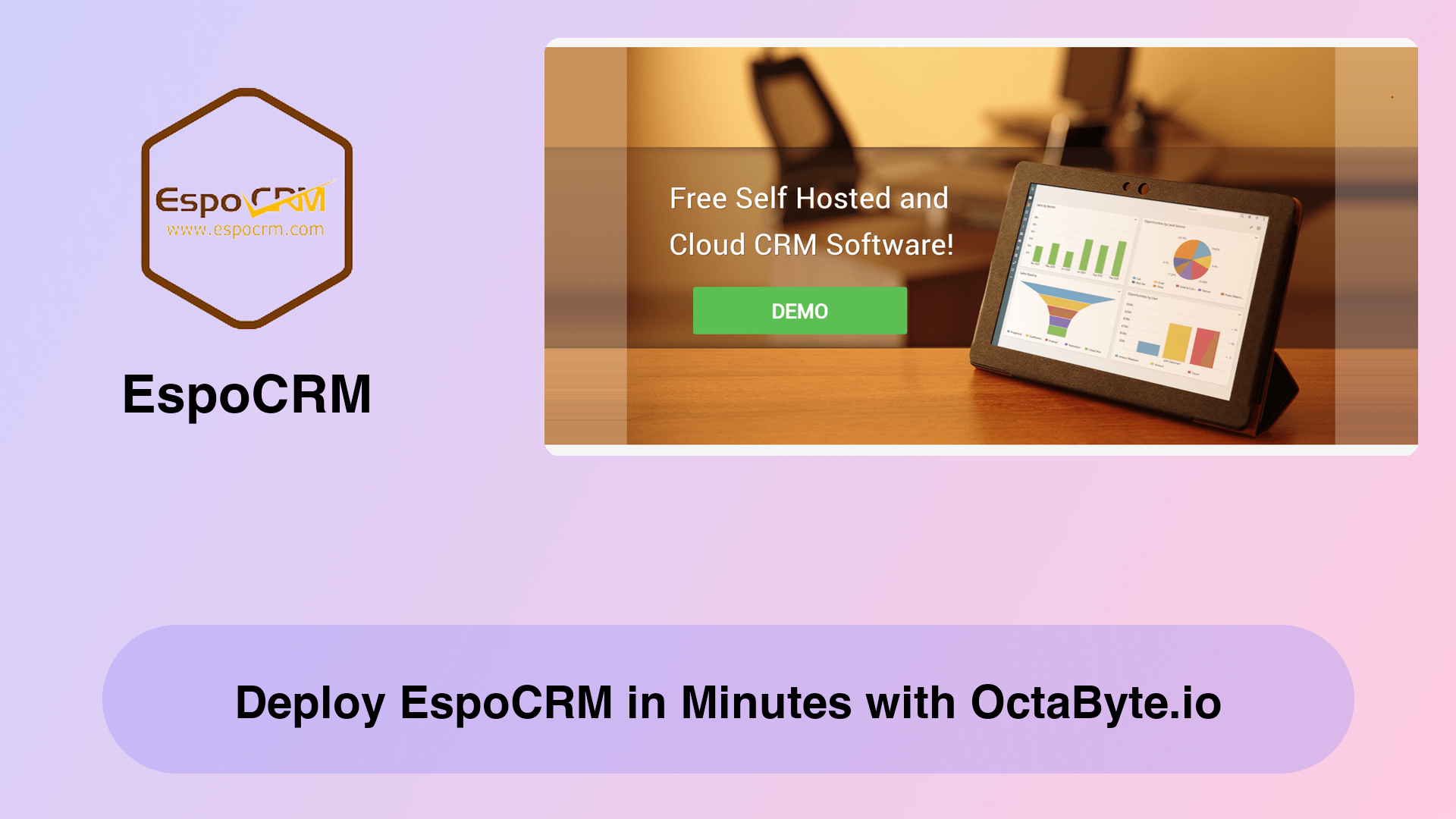 Deploy EspoCRM in Minutes with OctaByte.io