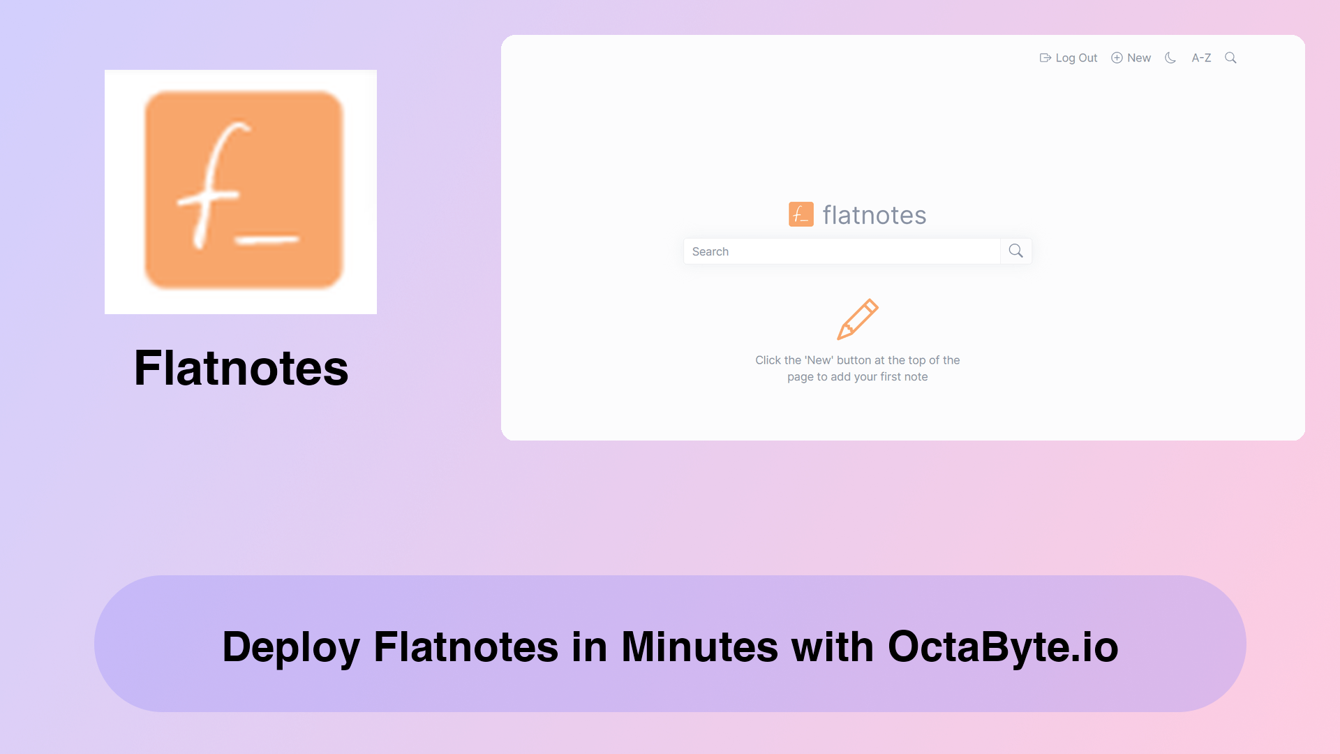 Deploy Flatnotes in Minutes with OctaByte.io