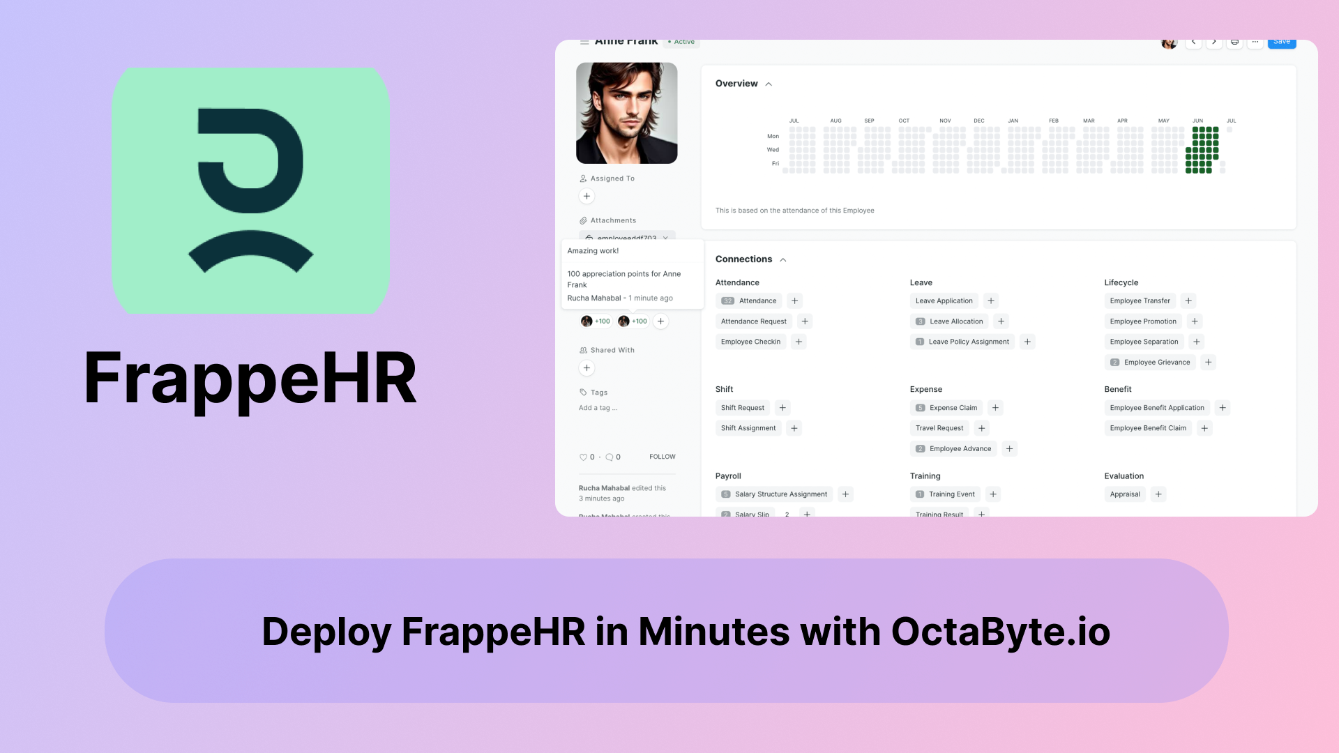 Deploy FrappeHR in Minutes with OctaByte.io