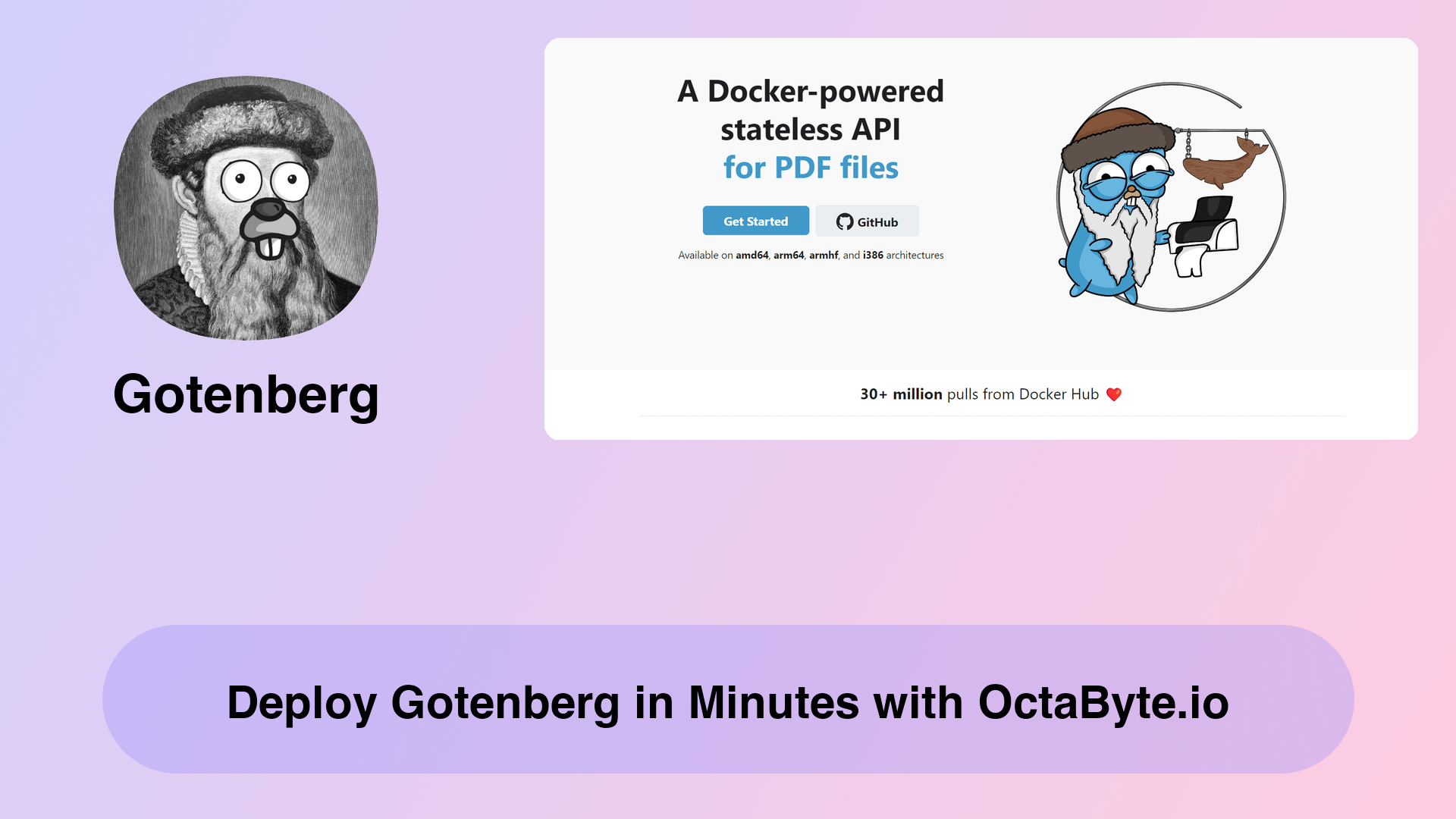 Deploy Gotenberg in Minutes with OctaByte.io