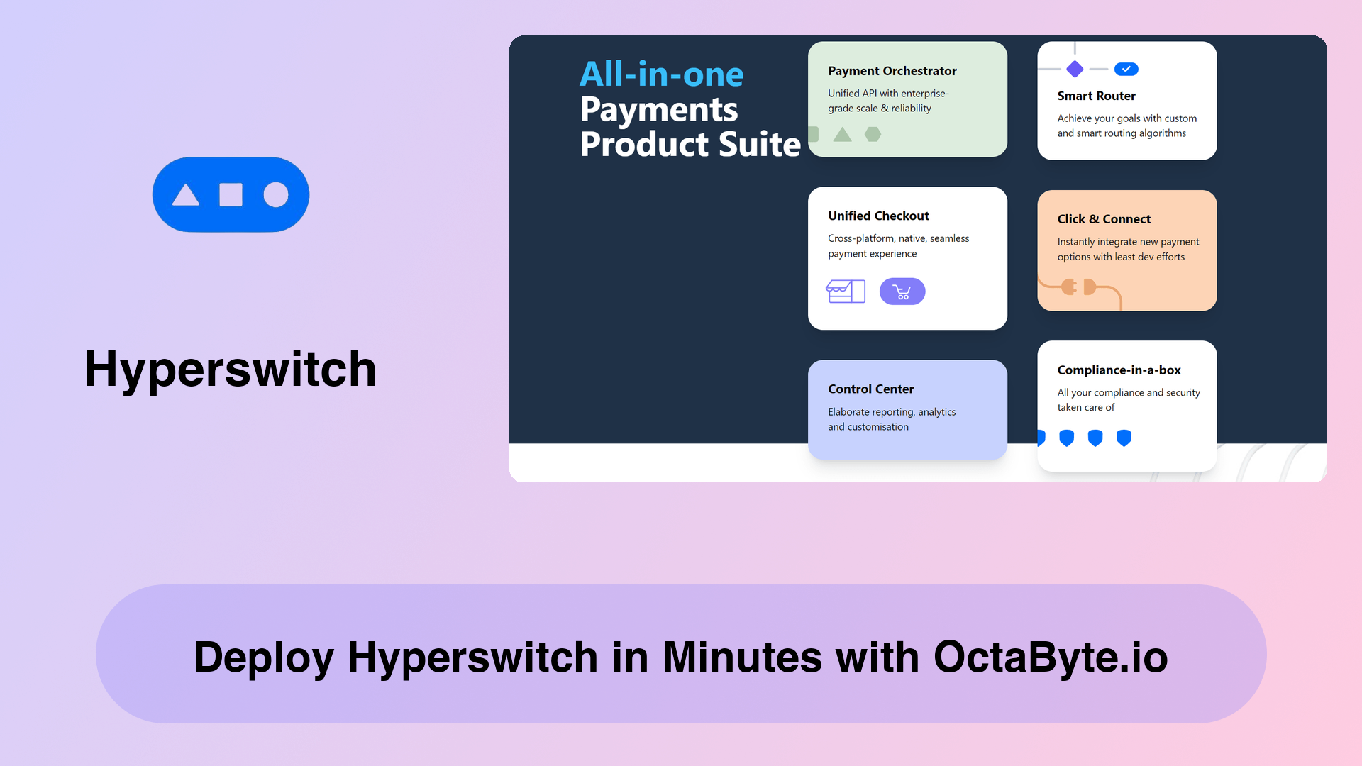 Deploy Hyperswitch in Minutes with OctaByte.io