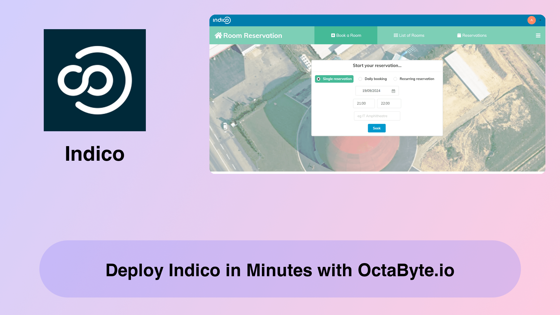 Deploy Indico in Minutes with OctaByte.io