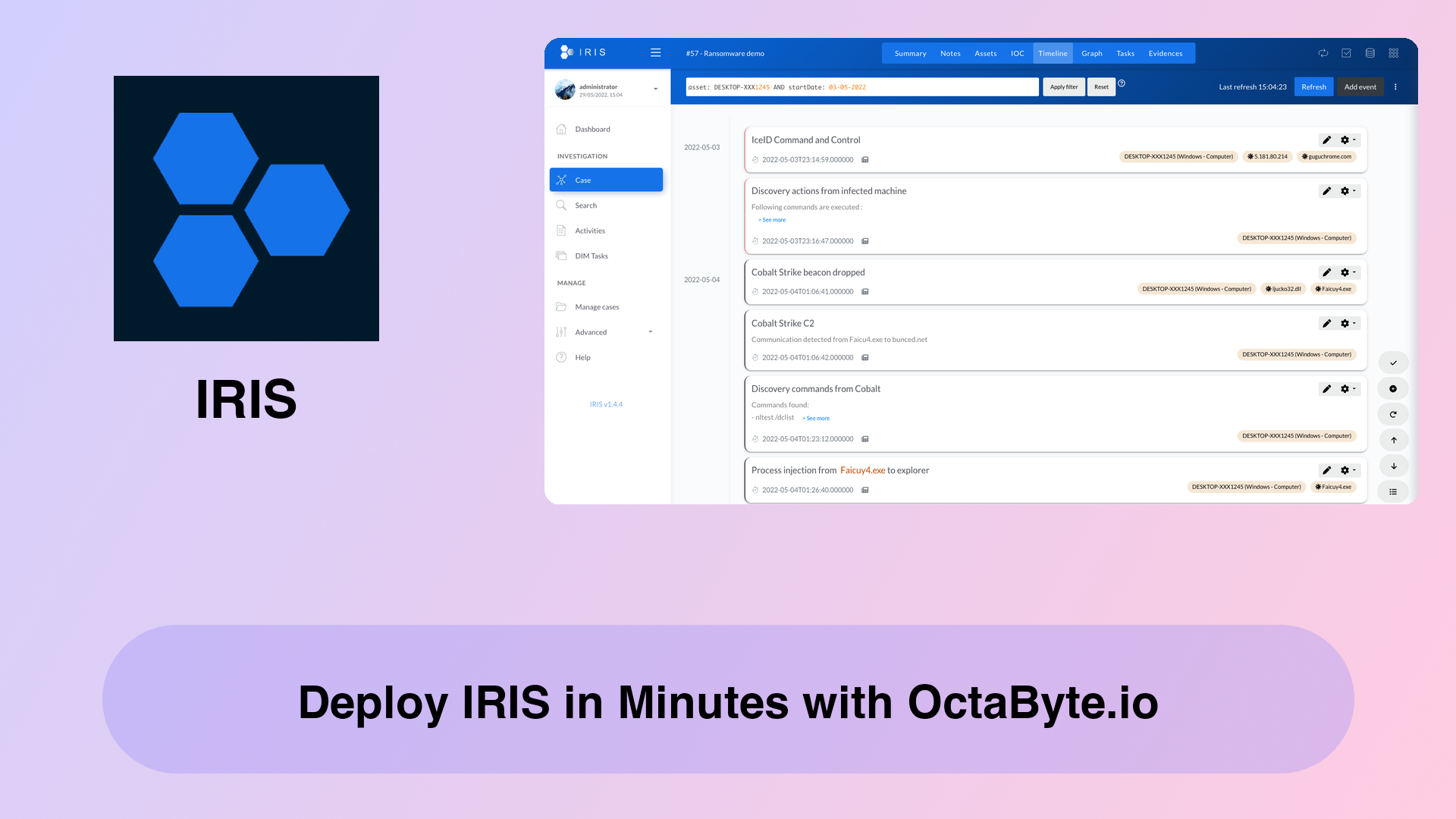 Deploy IRIS in Minutes with OctaByte.io