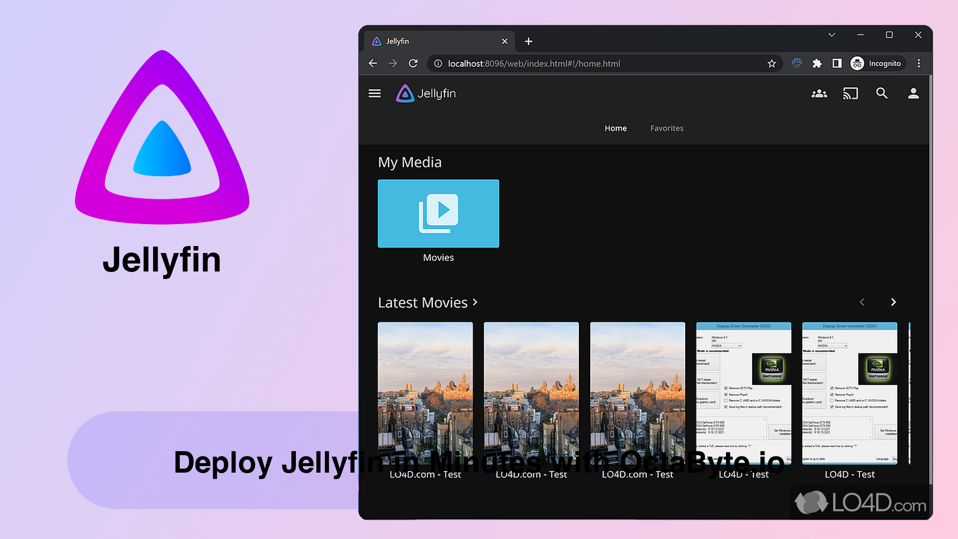 Deploy Jellyfin in Minutes with OctaByte.io