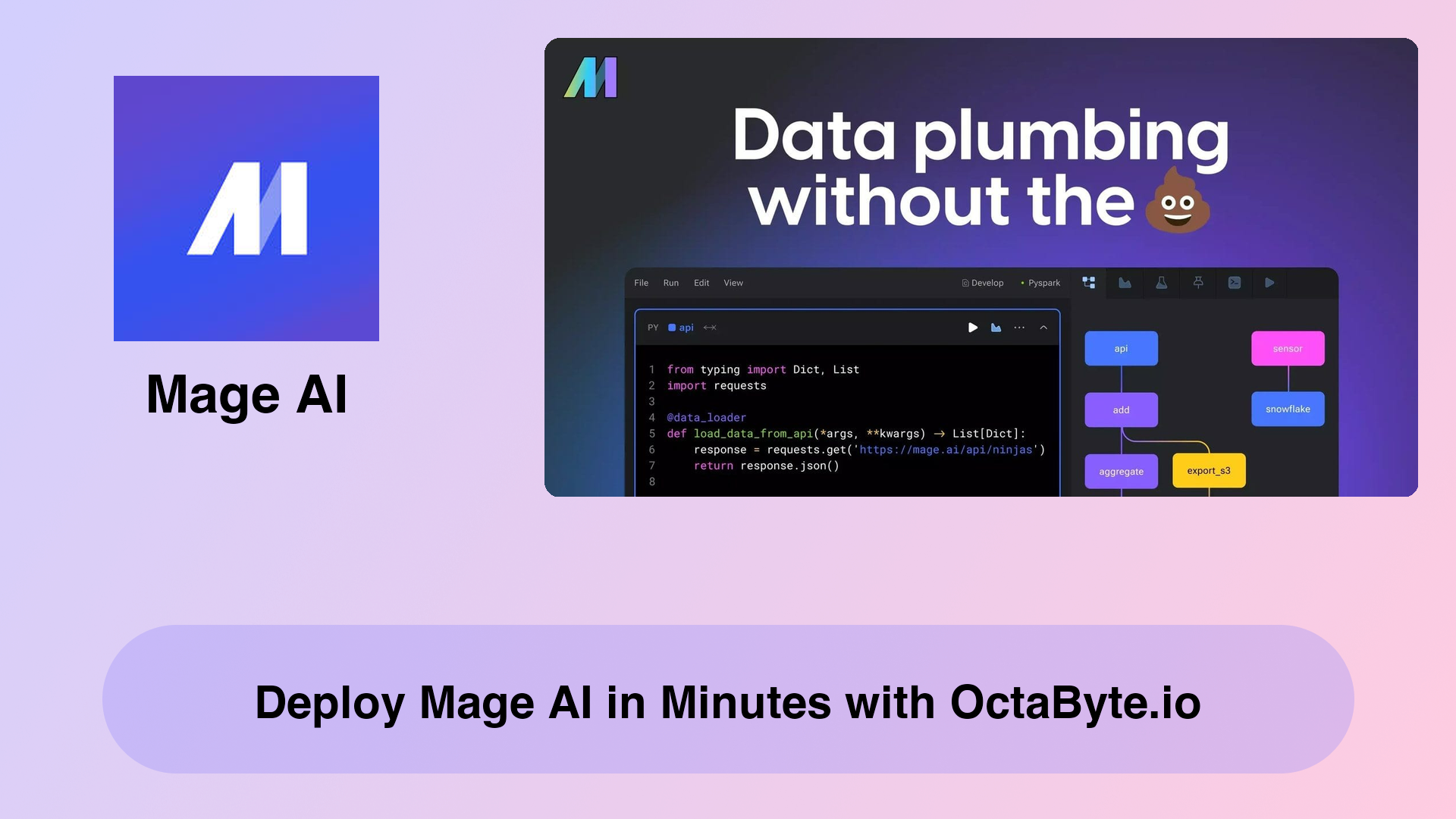 Deploy Mage AI in Minutes with OctaByte.io