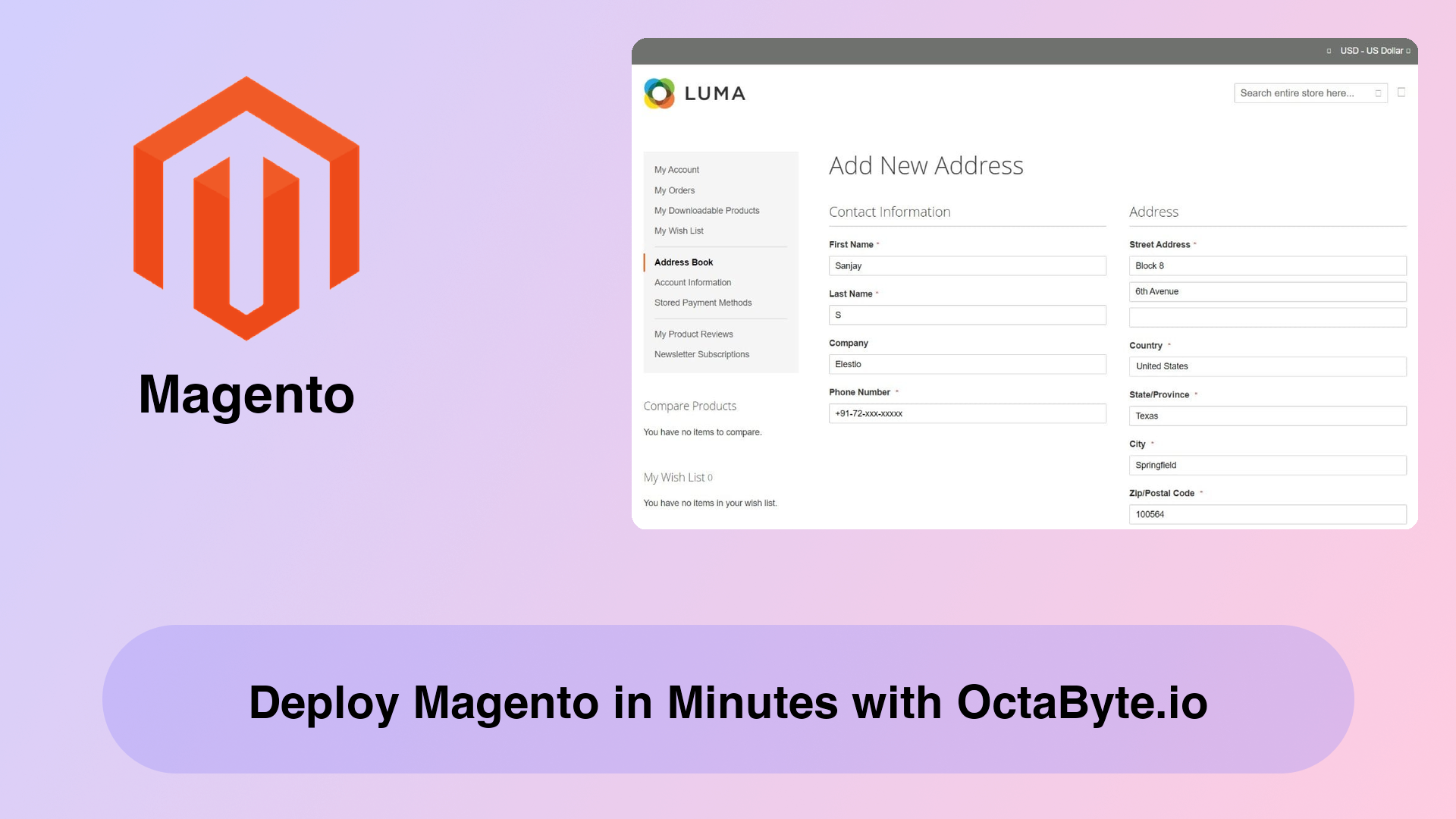 Deploy Magento in Minutes with OctaByte.io