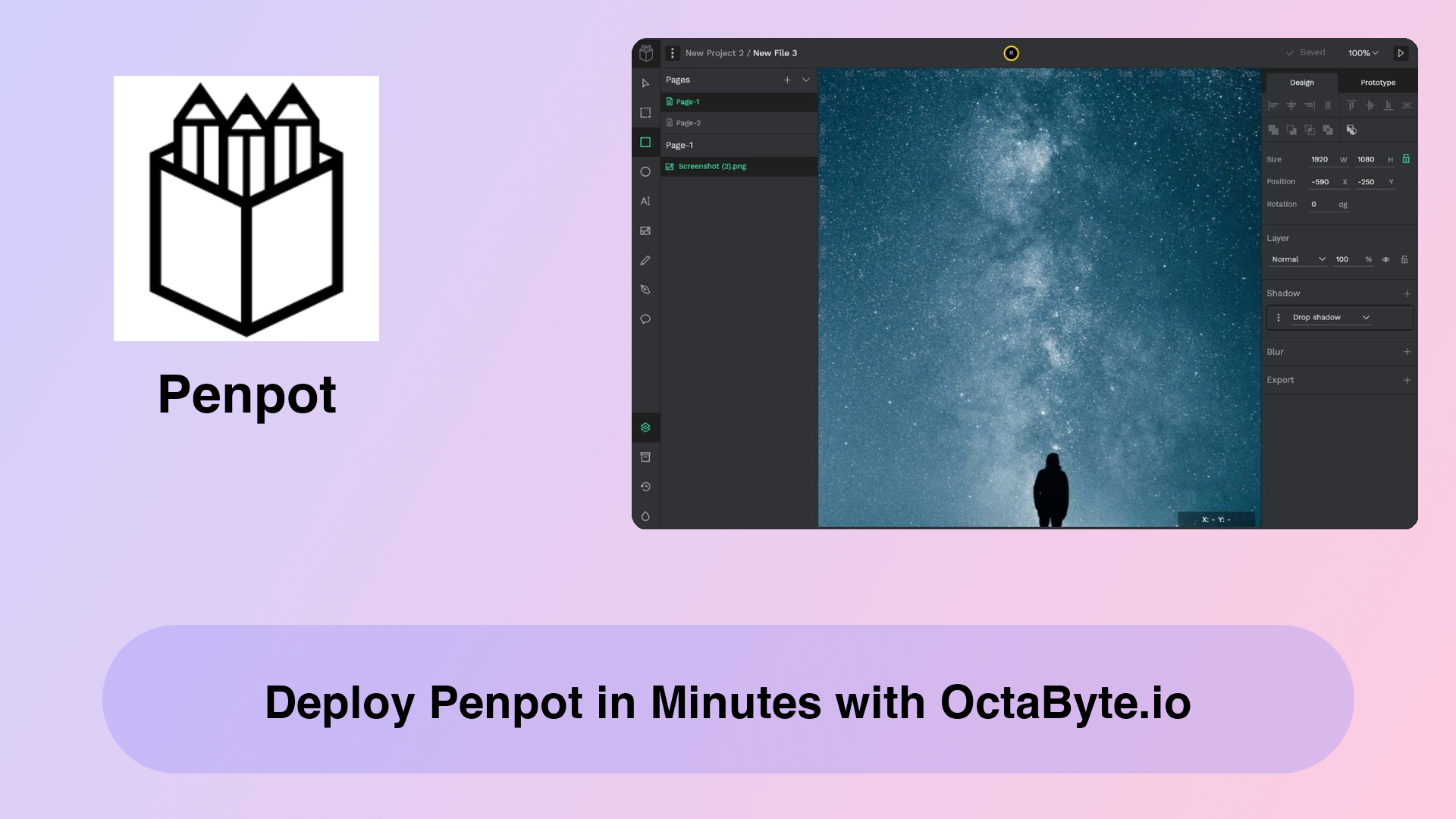 Deploy Penpot in Minutes with OctaByte.io