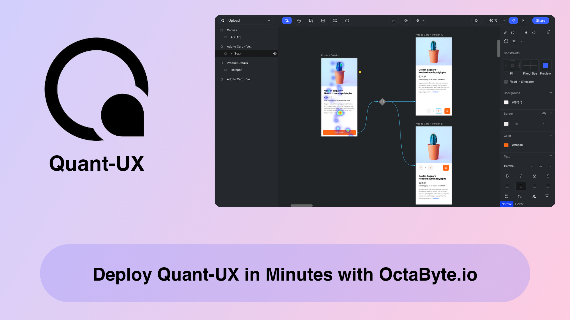 Deploy Quant-UX in Minutes with OctaByte.io