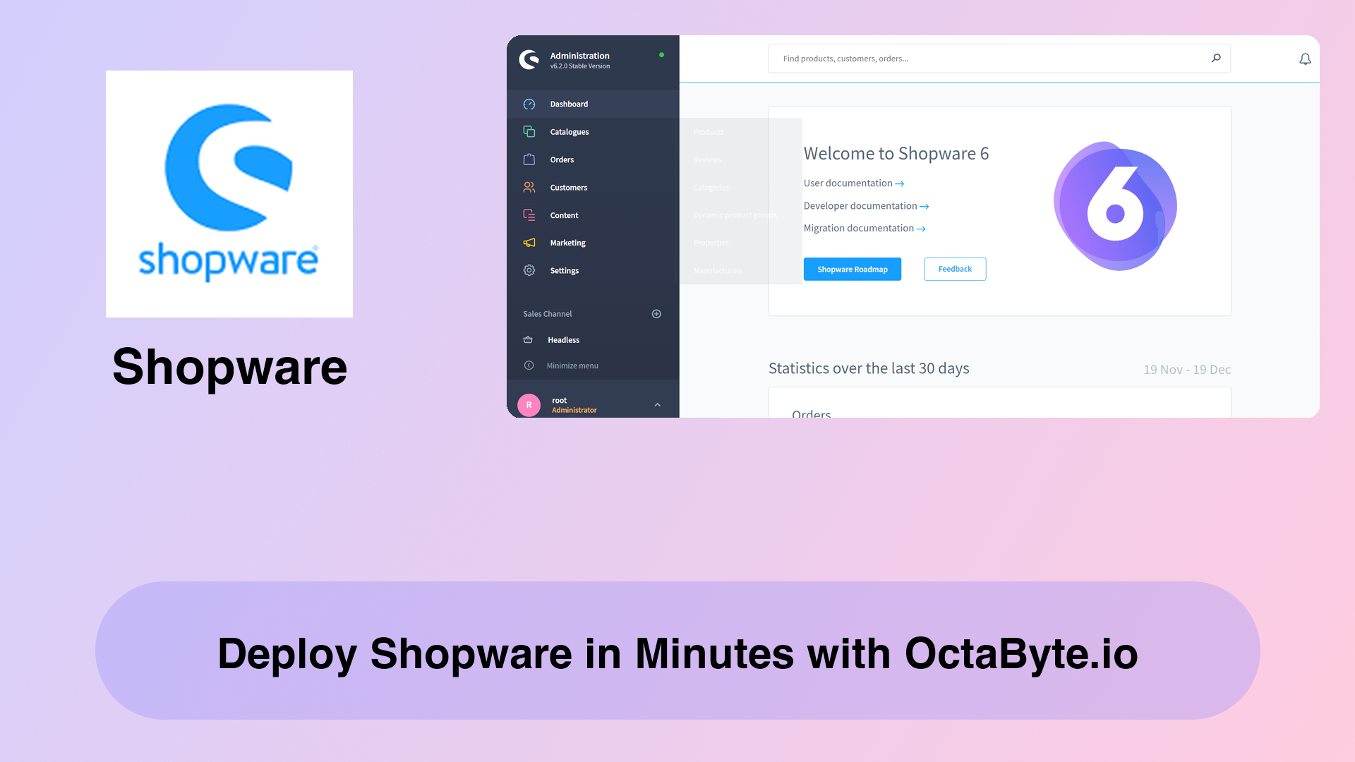 Deploy Shopware in Minutes with OctaByte.io