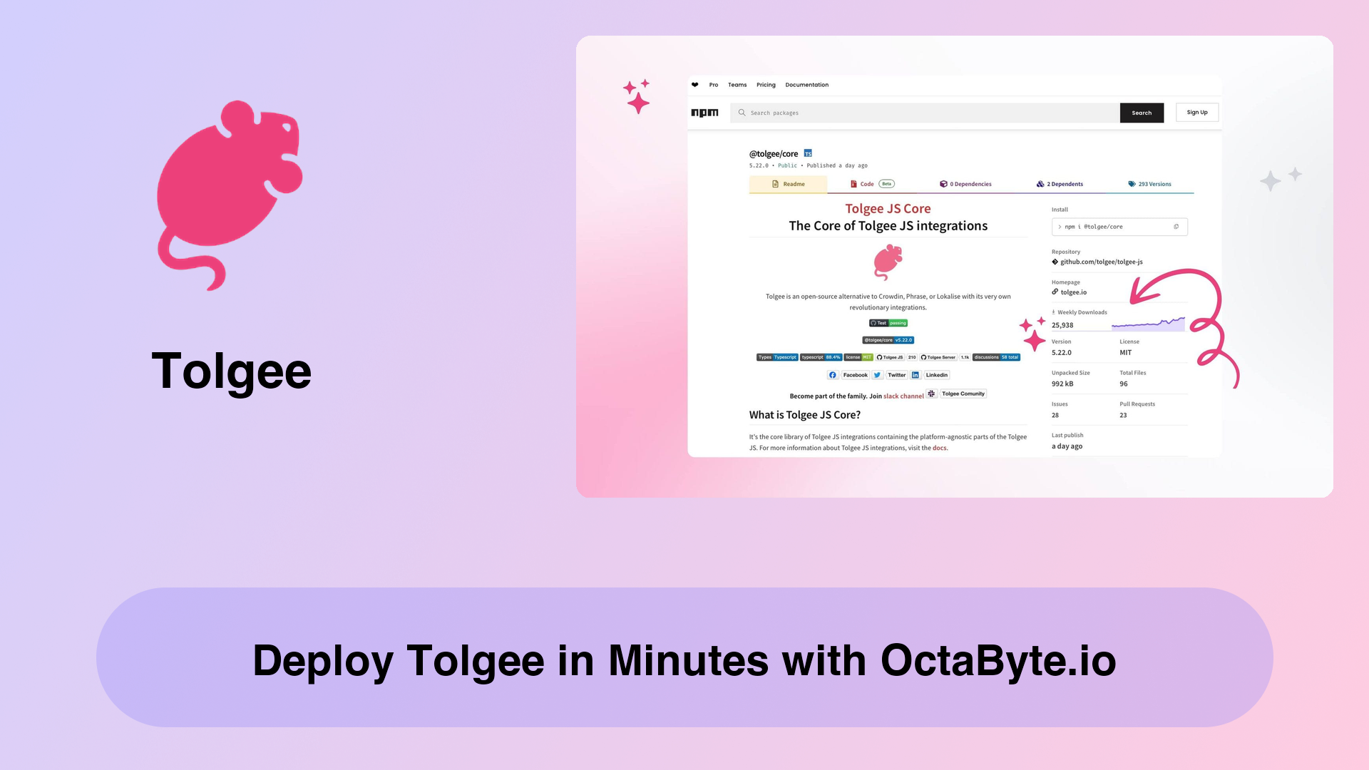 Deploy Tolgee in Minutes with OctaByte.io