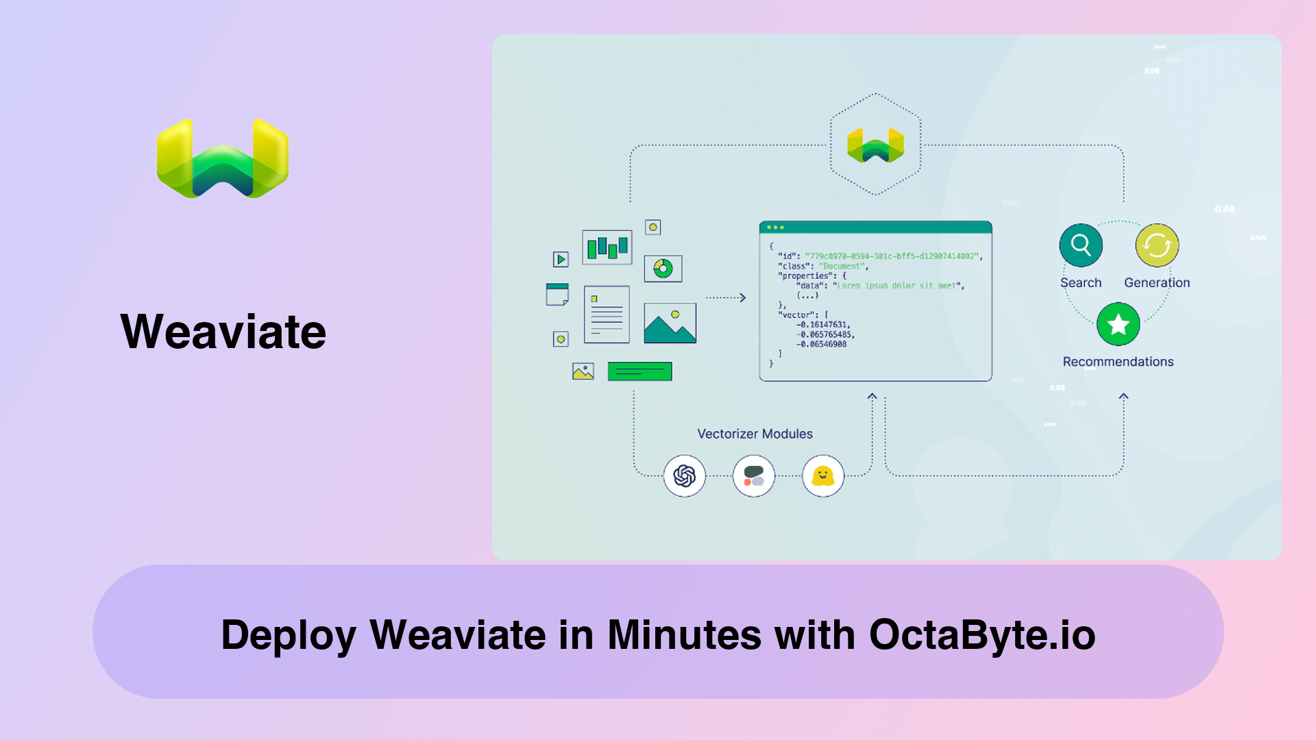 Deploy Weaviate in Minutes with OctaByte.io