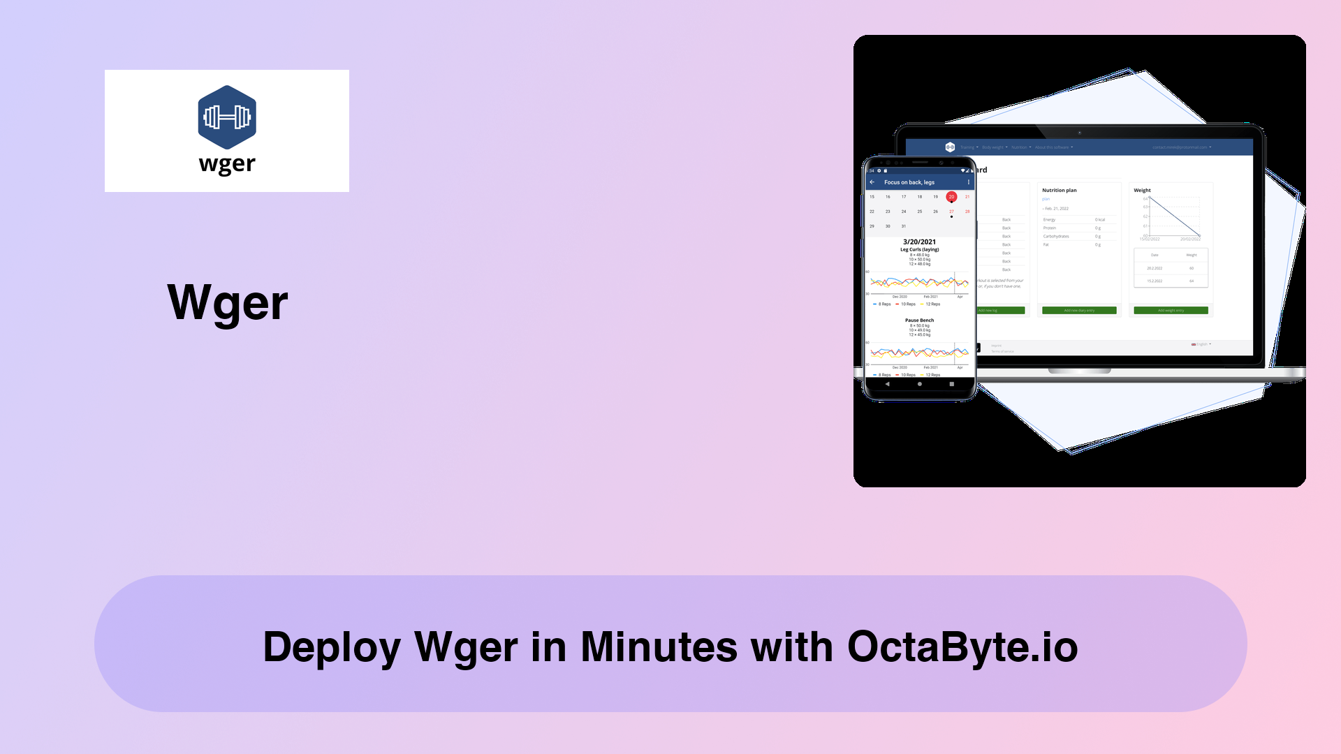 Deploy Wger in Minutes with OctaByte.io