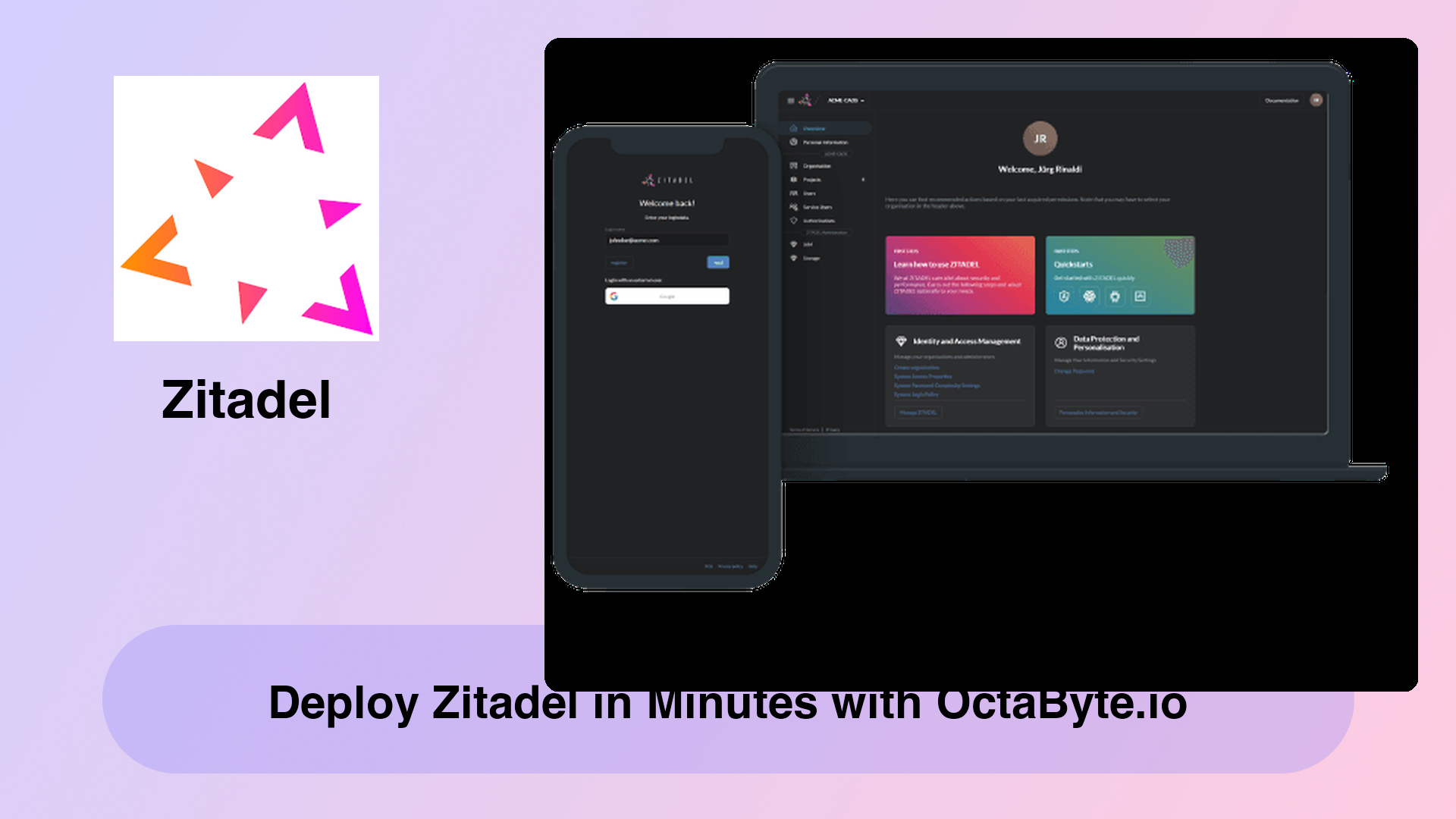 Deploy Zitadel in Minutes with OctaByte.io