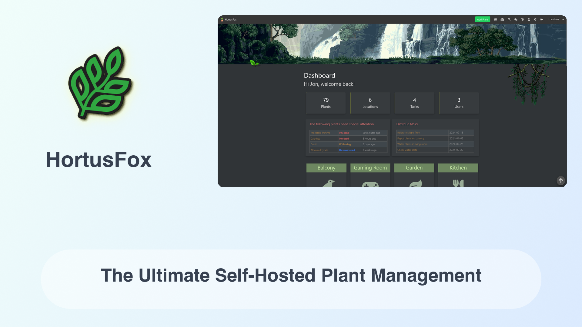 HortusFox: The Ultimate Self-Hosted Plant Management