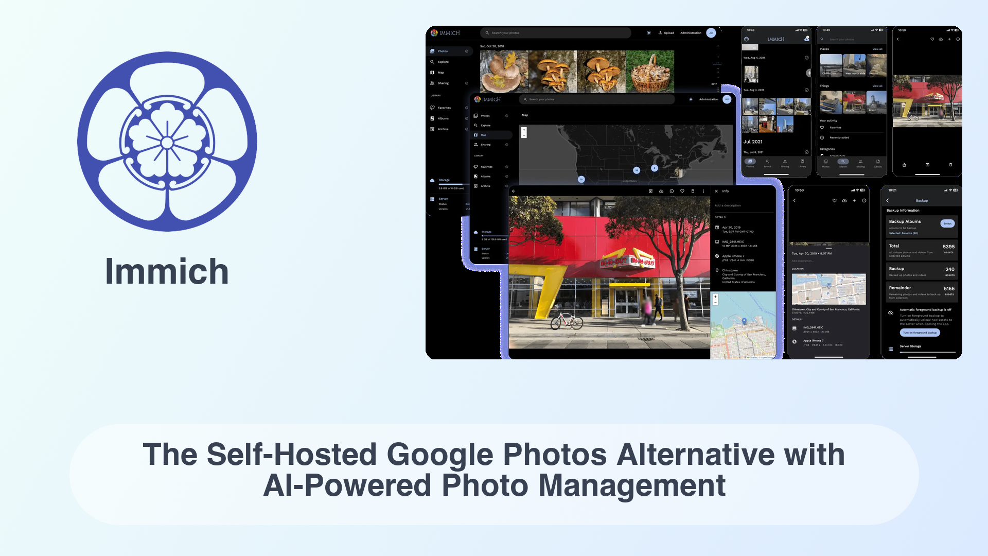 Immich: The Self-Hosted Google Photos Alternative with AI-Powered Photo Management