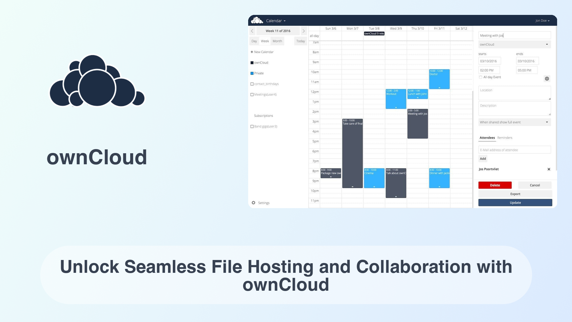 ownCloud: Unlock Seamless File Hosting and Collaboration with ownCloud