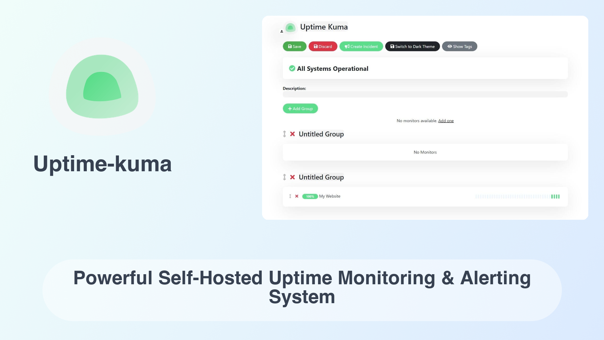 Uptime-kuma: Powerful Self-Hosted Uptime Monitoring & Alerting System